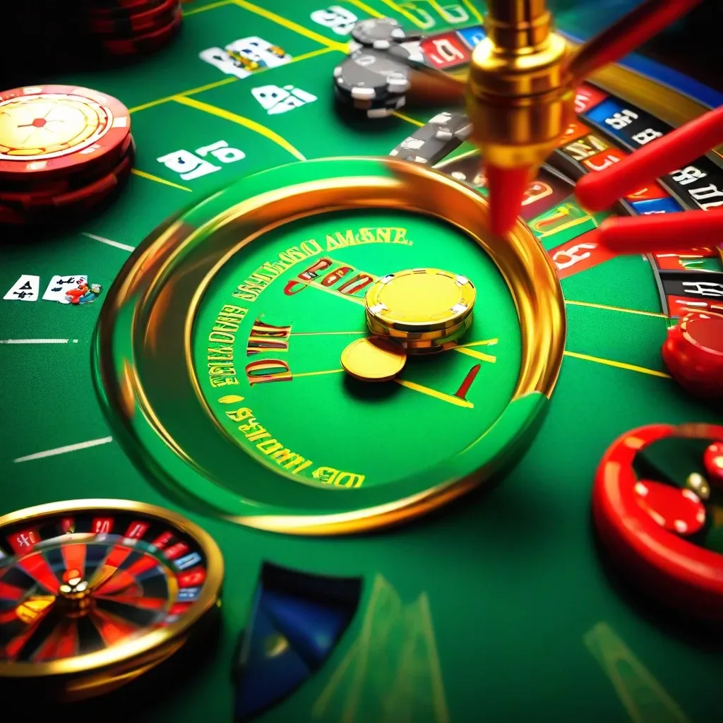 Gambling Game Collage